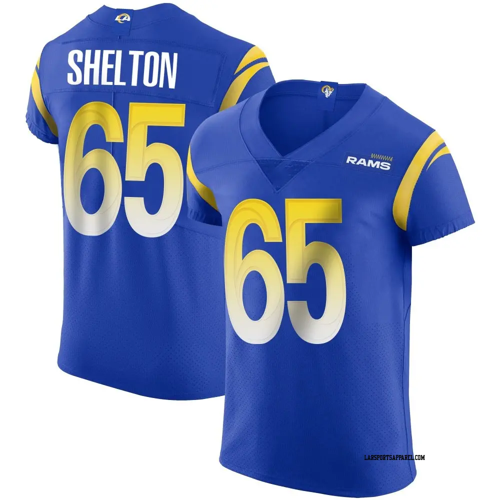 Elite Royal Men's Coleman Shelton Los Angeles Rams Alternate Vapor Untouchable Jersey