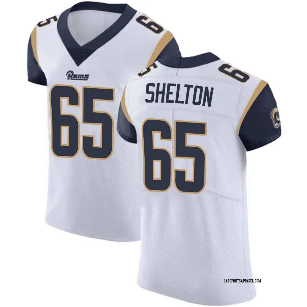 Elite White Men's Coleman Shelton Los Angeles Rams Vapor Untouchable Jersey