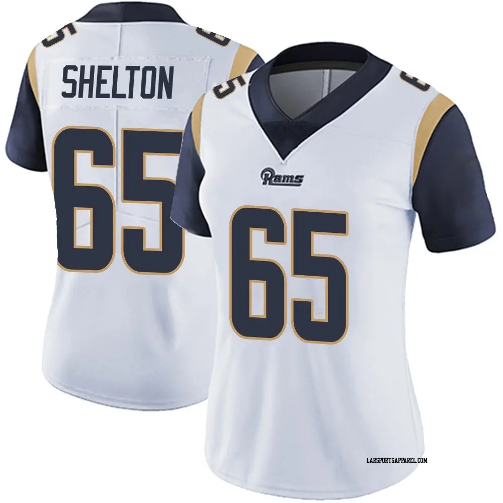 Limited White Women's Coleman Shelton Los Angeles Rams Vapor Untouchable Jersey